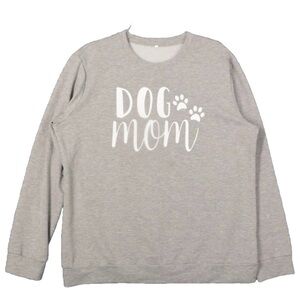 Gray Dog Mom Sweatshirt‎